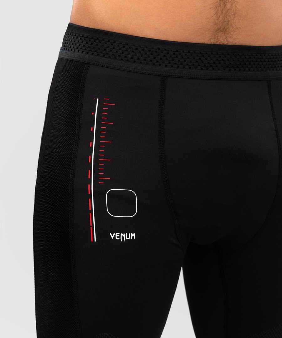 venum tactical xt vale tudo shorts - blackfire red