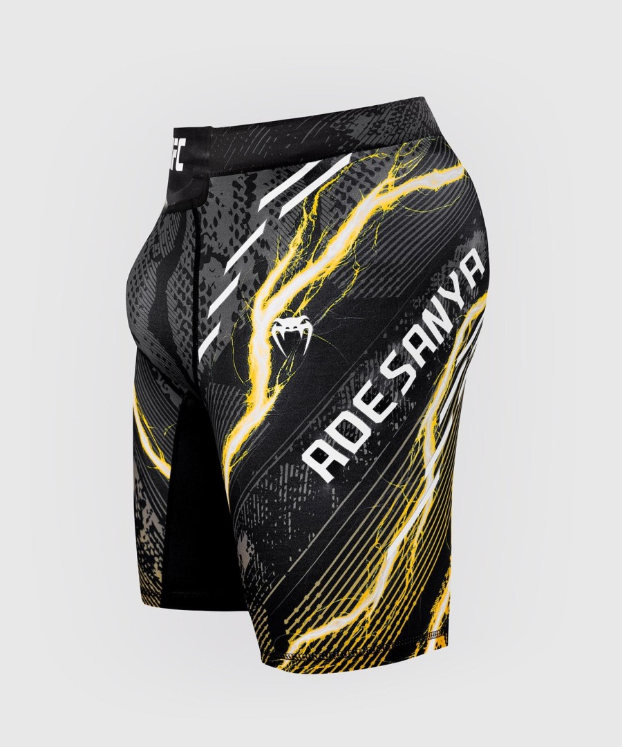 men ufc unrivaled by venum black israel adesanya vale tudo short