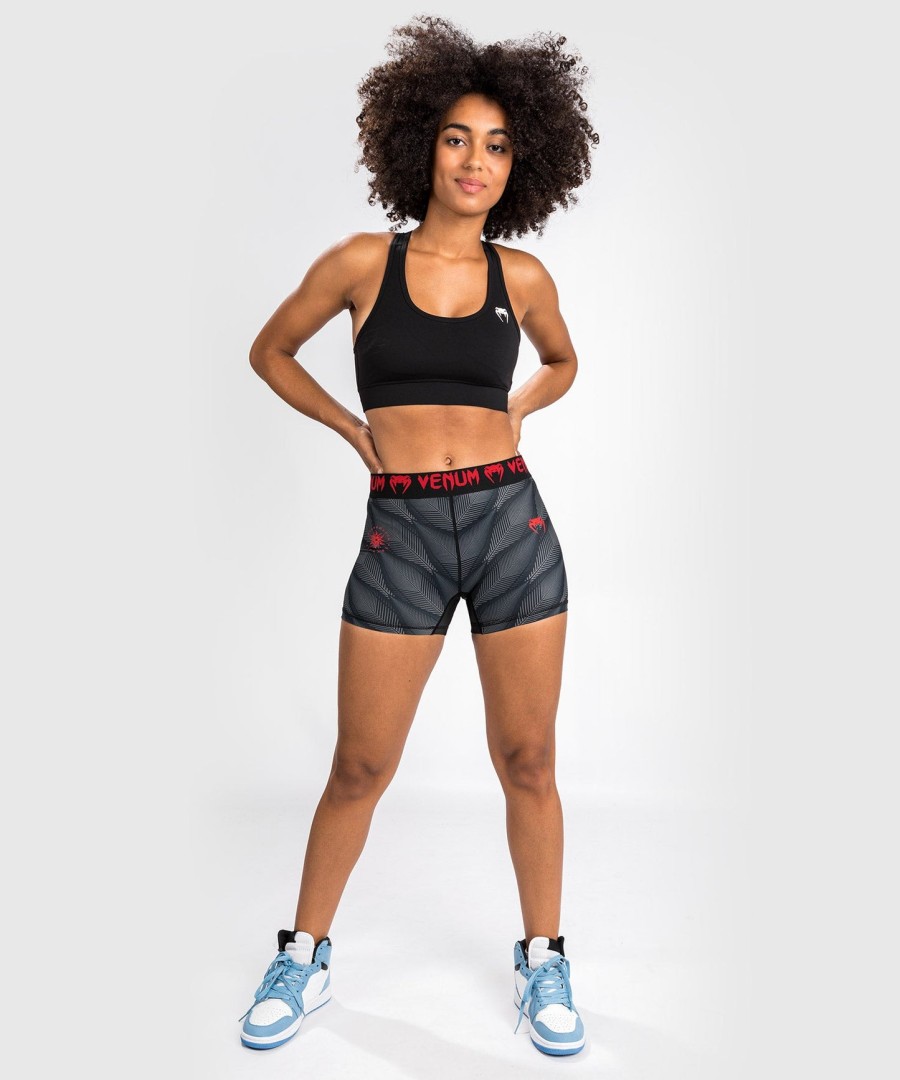 venum phantom compression shorts - for women - blackred