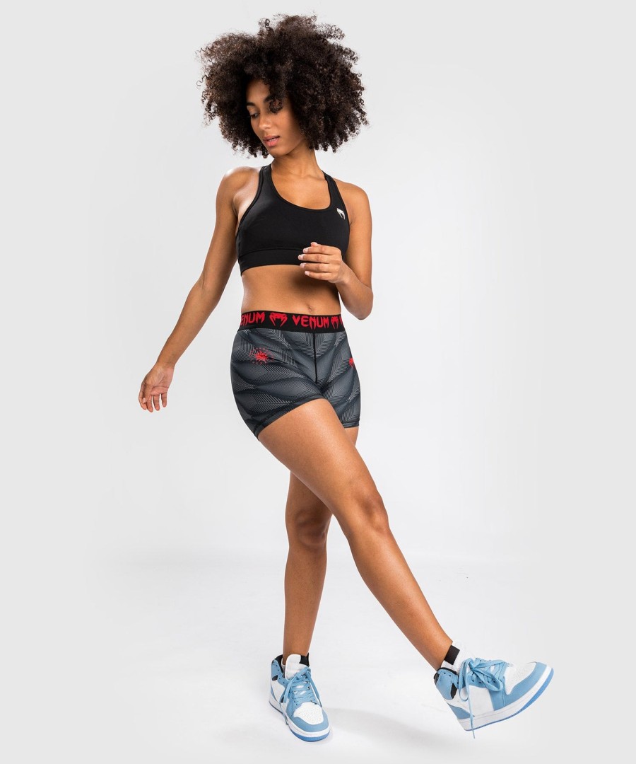 venum phantom compression shorts - for women - blackred
