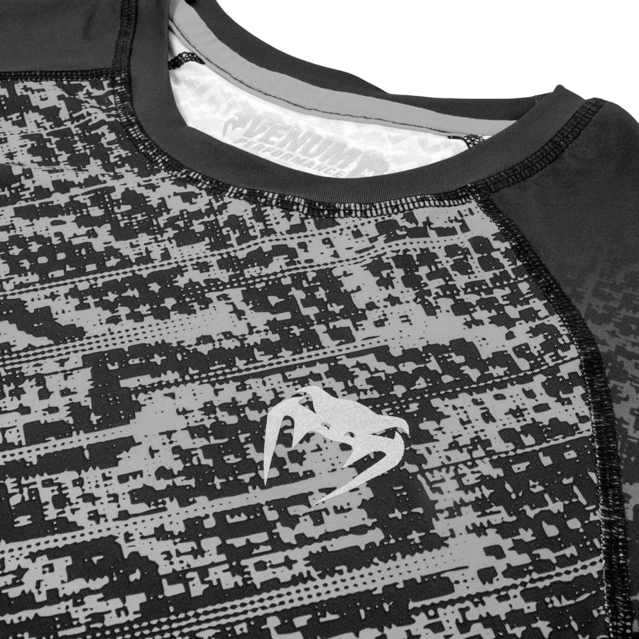 venum tropical compression t-shirt - blackgrey