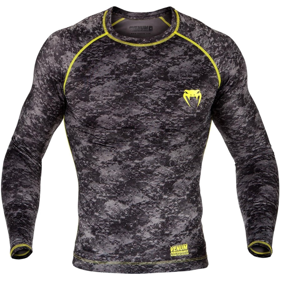venum tramo rashguard - long sleeves - blackyellow