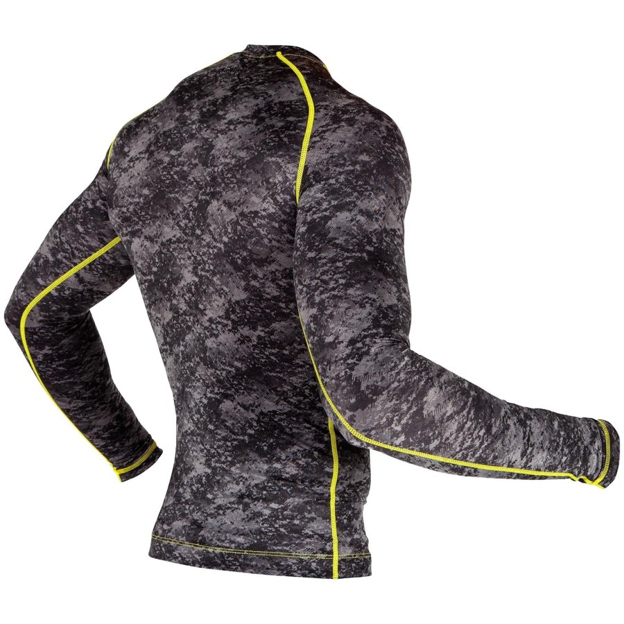 venum tramo rashguard - long sleeves - blackyellow