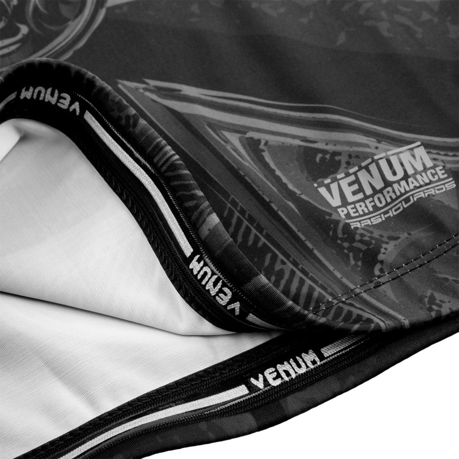 venum gladiator 3.0 rashguard - long sleeves - blackblack