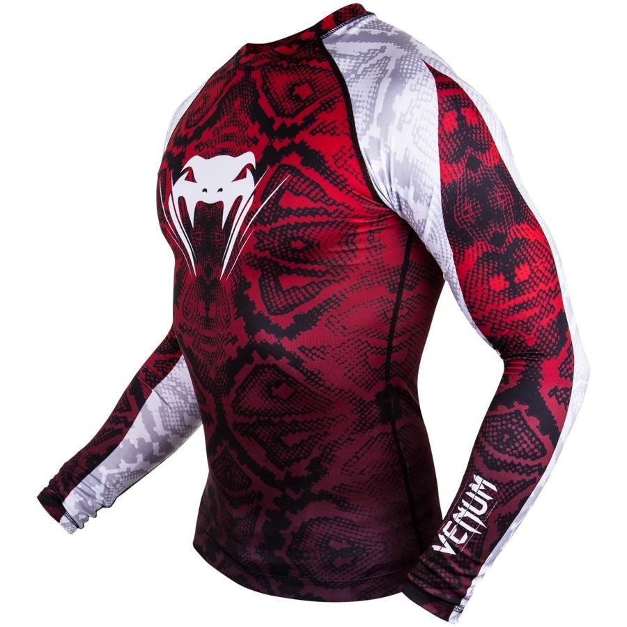 venum amazonia 5 rashguard - long sleeves - amazonia red