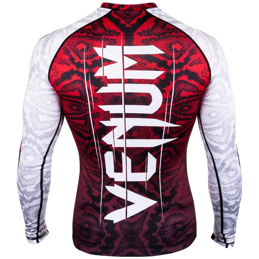 venum amazonia 5 rashguard - long sleeves - amazonia red