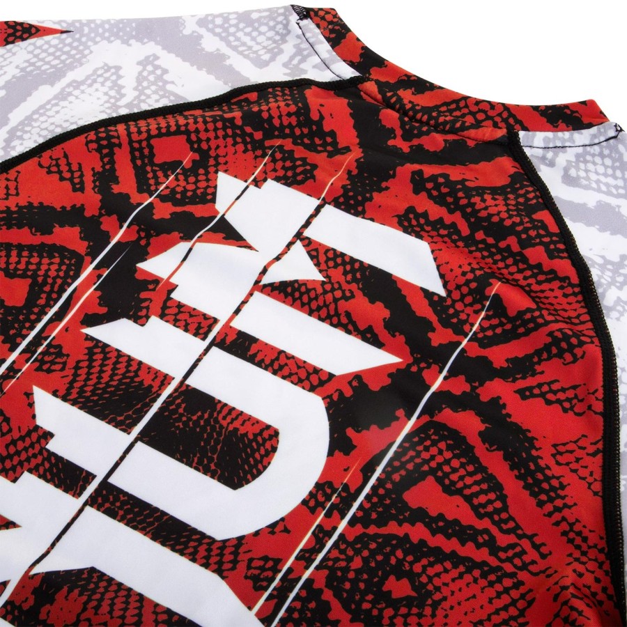 venum amazonia 5 rashguard - long sleeves - amazonia red