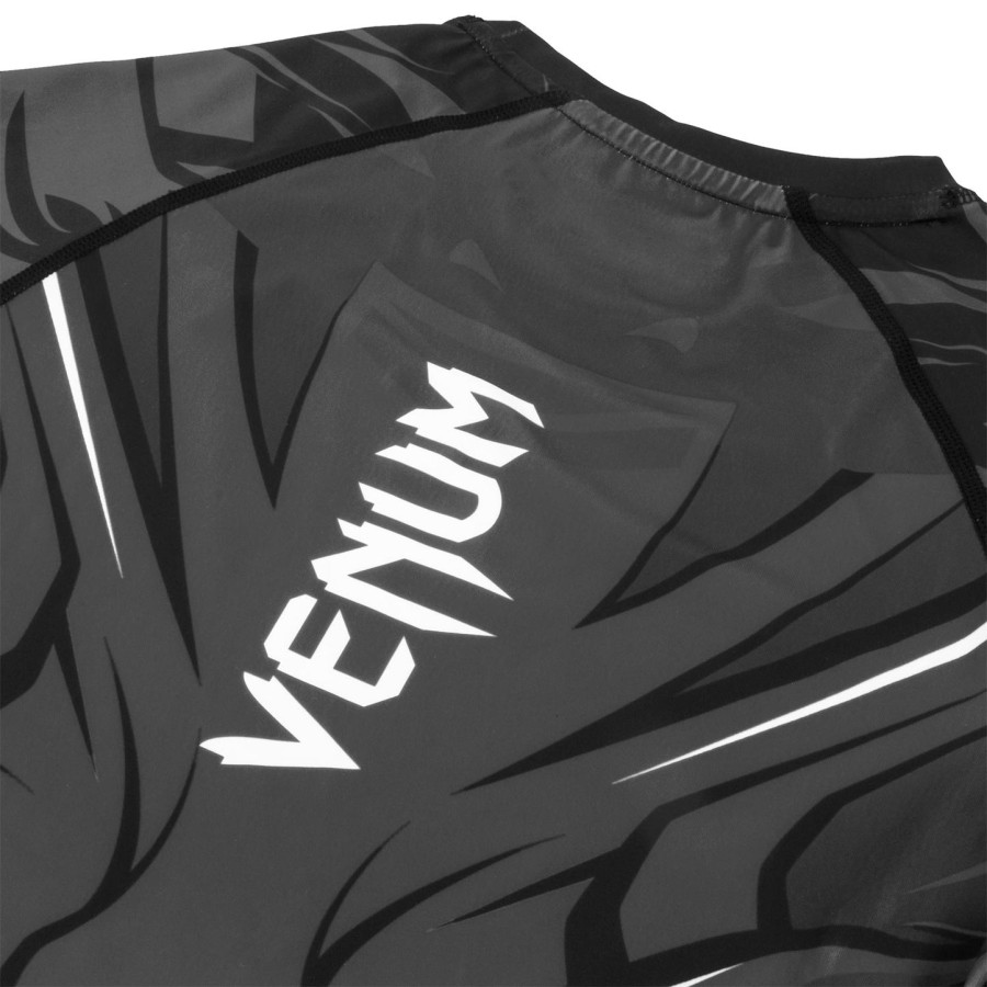 venum bloody roar rashguard - long sleeves - grey - exclusive