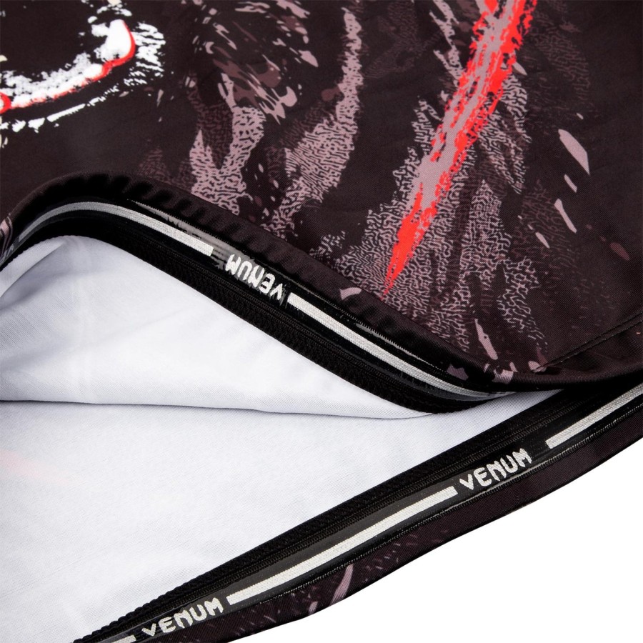 venum grizzli rashguard - short sleeves - blackwhite