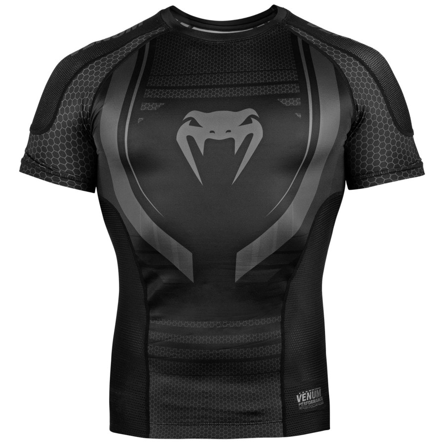 venum technical 2.0 rashguard - short sleeves - blackblack