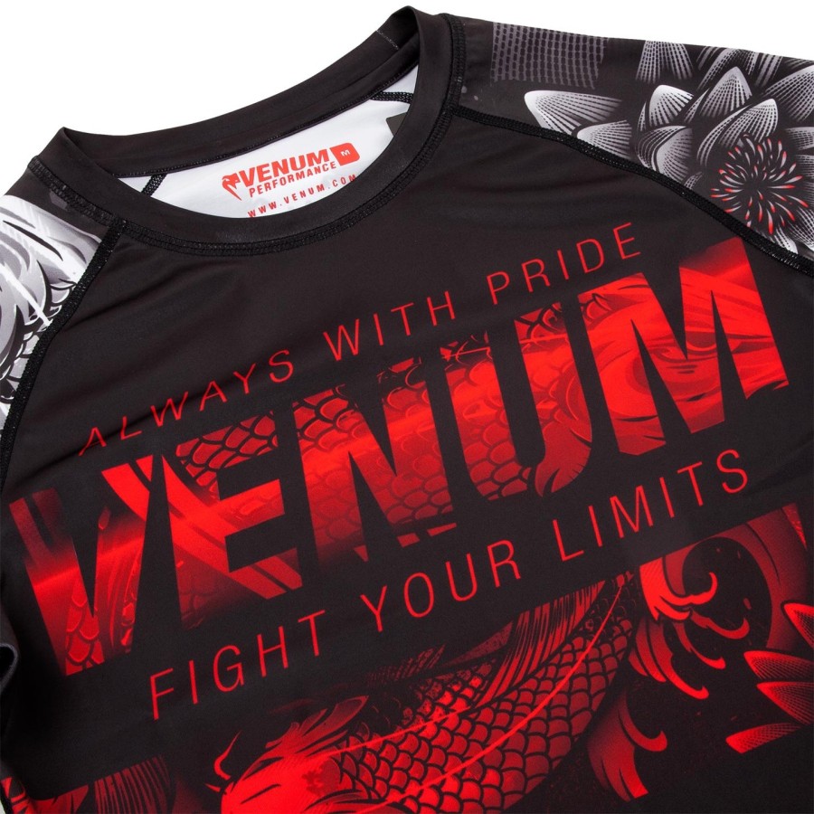 venum koi 2.0 rashguard - long sleeves - blackwhite