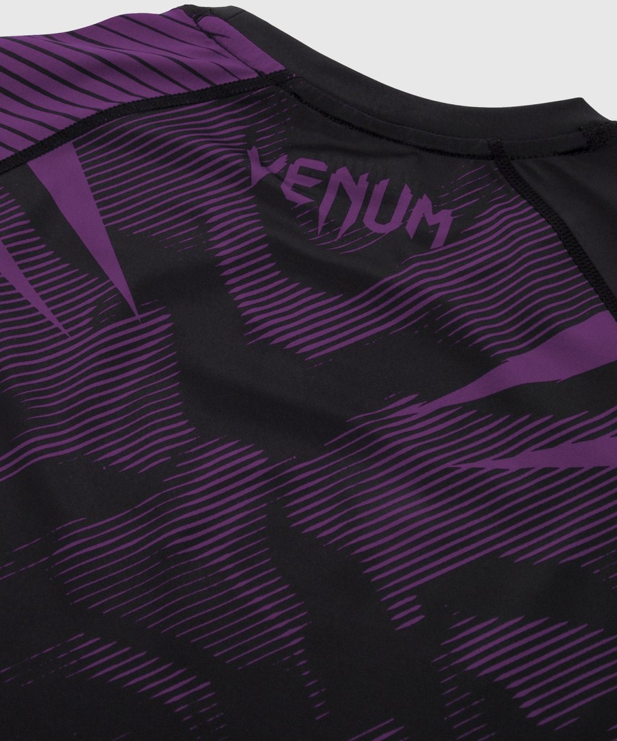 venum nogi 2.0 rashguard - short sleeves - blackpurple