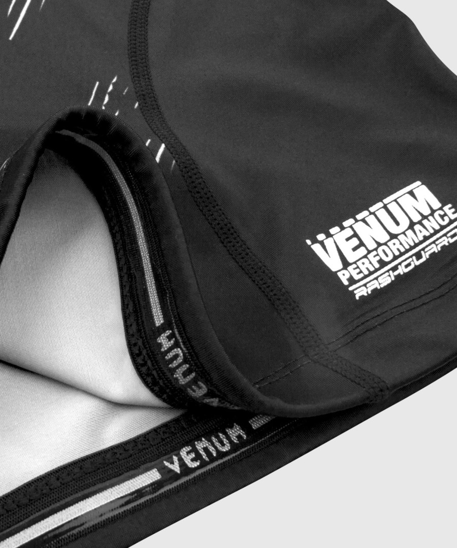 venum nogi 2.0 rashguard - short sleeves - blackwhite