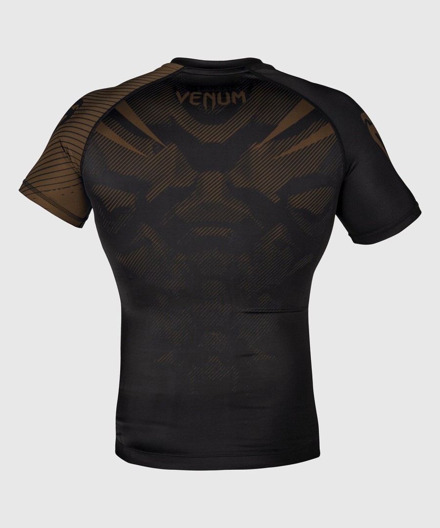 venum nogi 2.0 rashguard - short sleeves - blackbrown