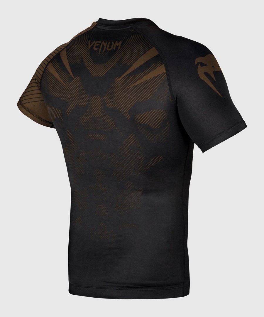 venum nogi 2.0 rashguard - short sleeves - blackbrown