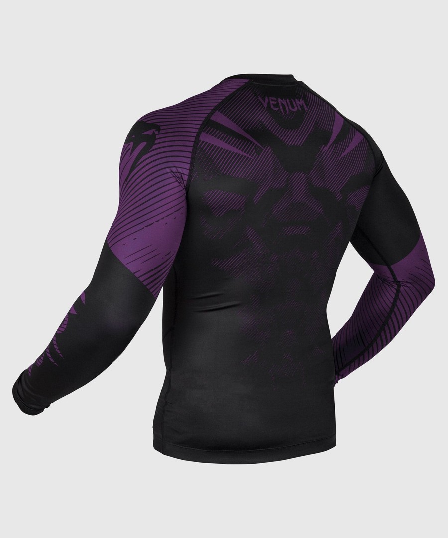 venum nogi 2.0 rashguard - long sleeves - blackpurple