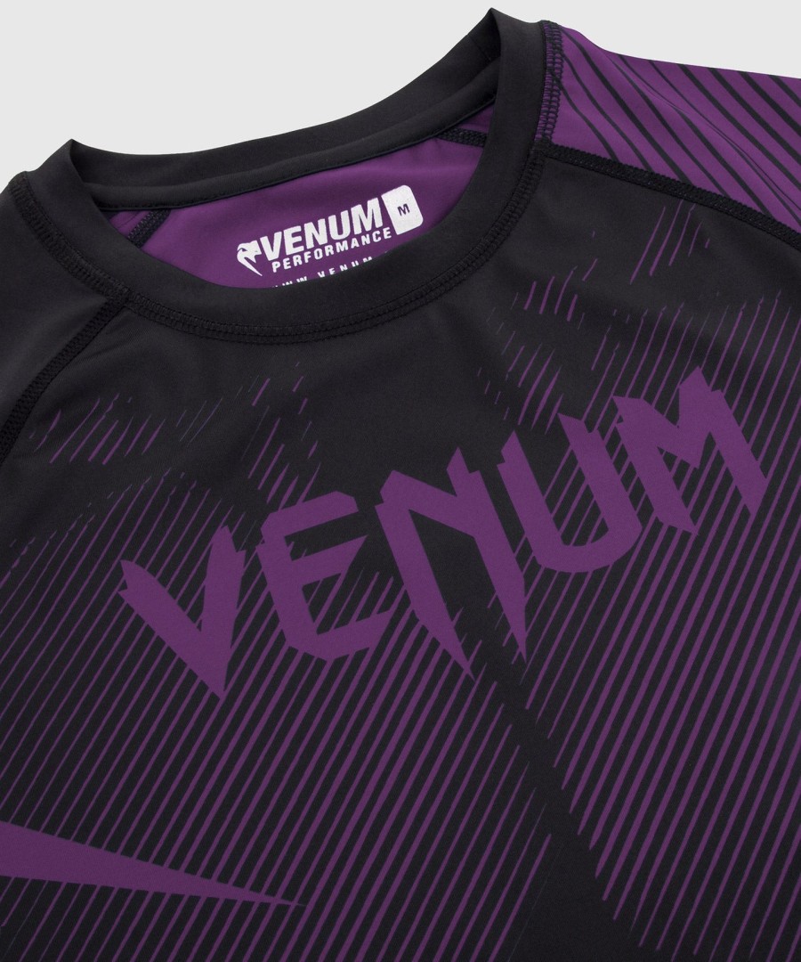 venum nogi 2.0 rashguard - long sleeves - blackpurple