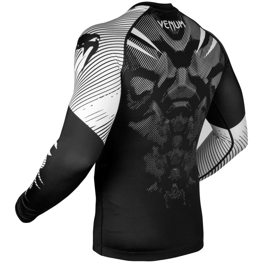 venum nogi 2.0 rashguard - long sleeves - blackwhite