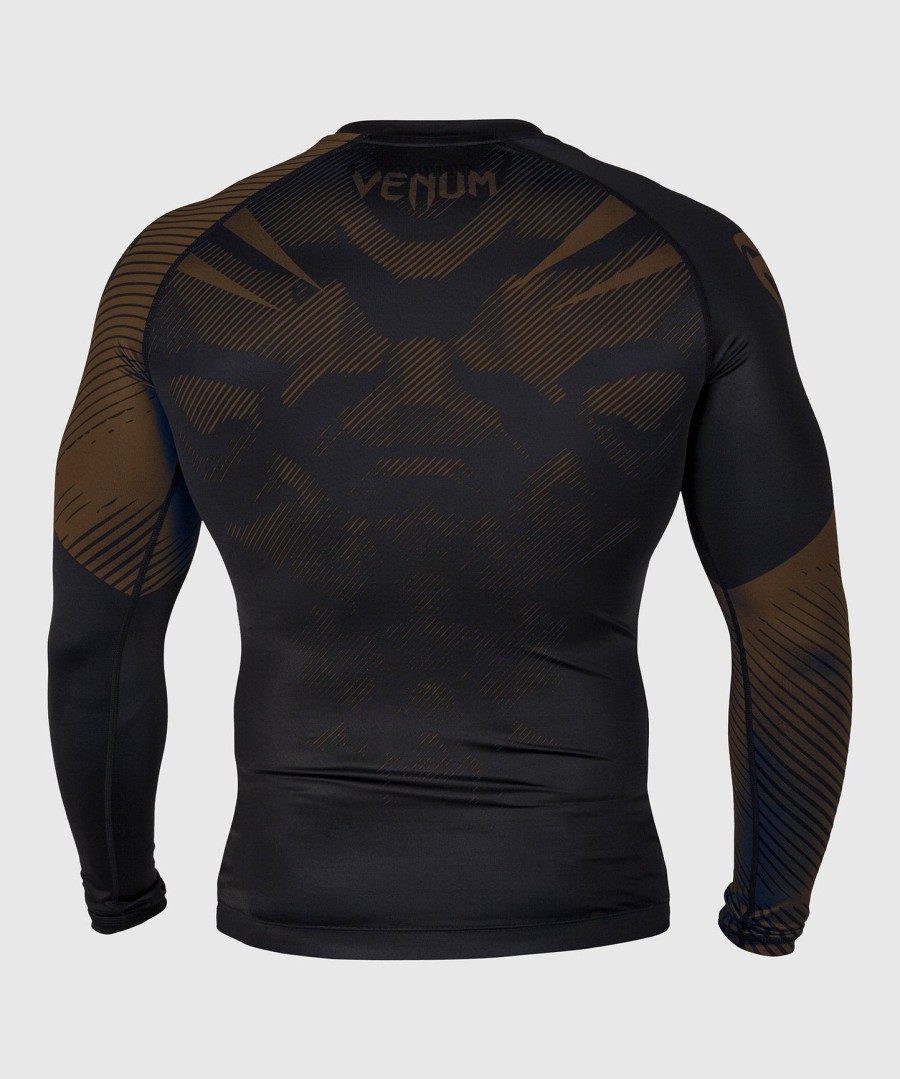 venum nogi 2.0 rashguard - long sleeves - blackbrown