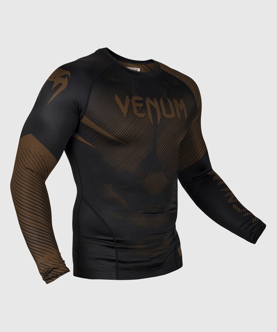 venum nogi 2.0 rashguard - long sleeves - blackbrown