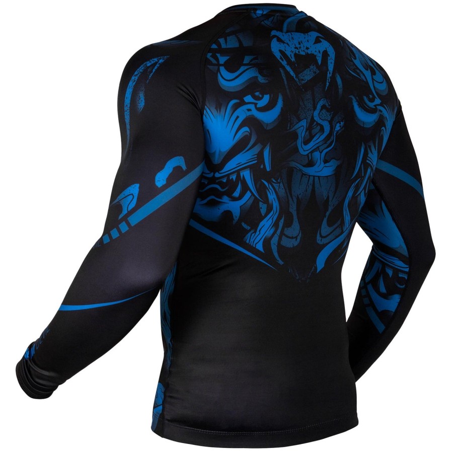 venum devil rashguard - long sleeves - navy blueblack