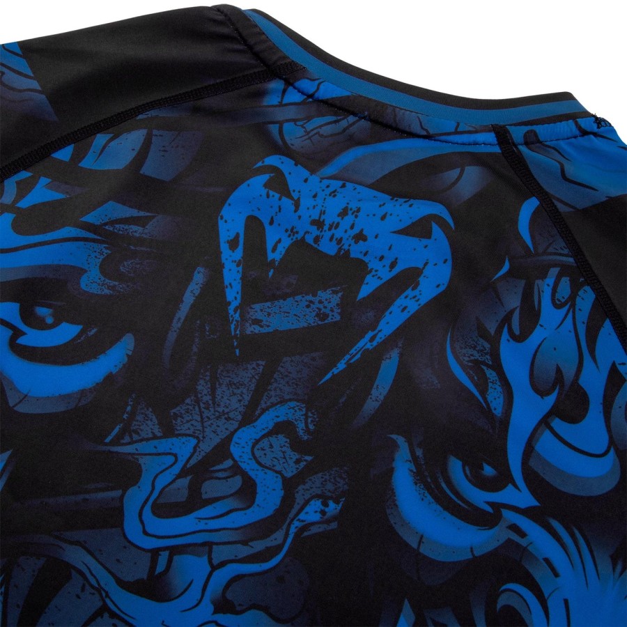 venum devil rashguard - long sleeves - navy blueblack
