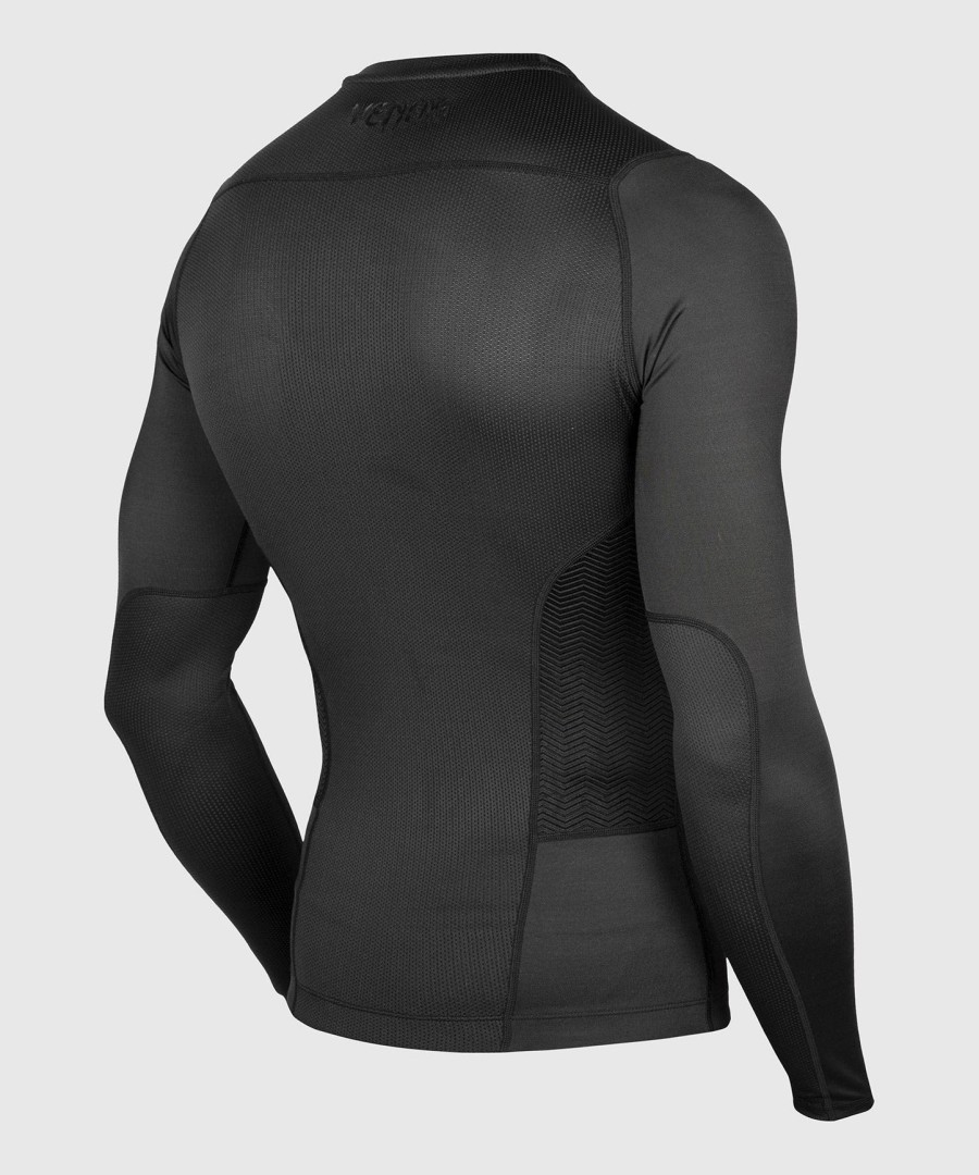 venum g-fit rashguard - long sleeves - black