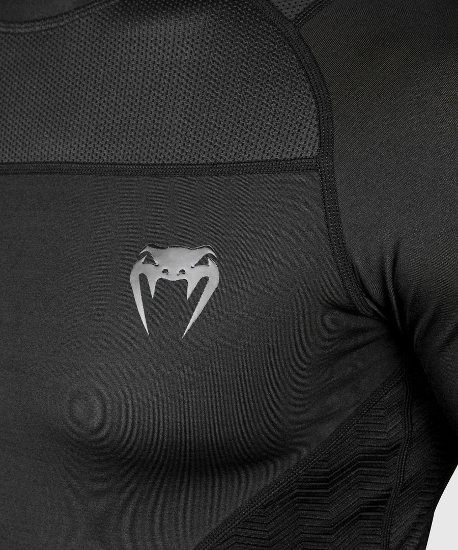 venum g-fit rashguard - long sleeves - black