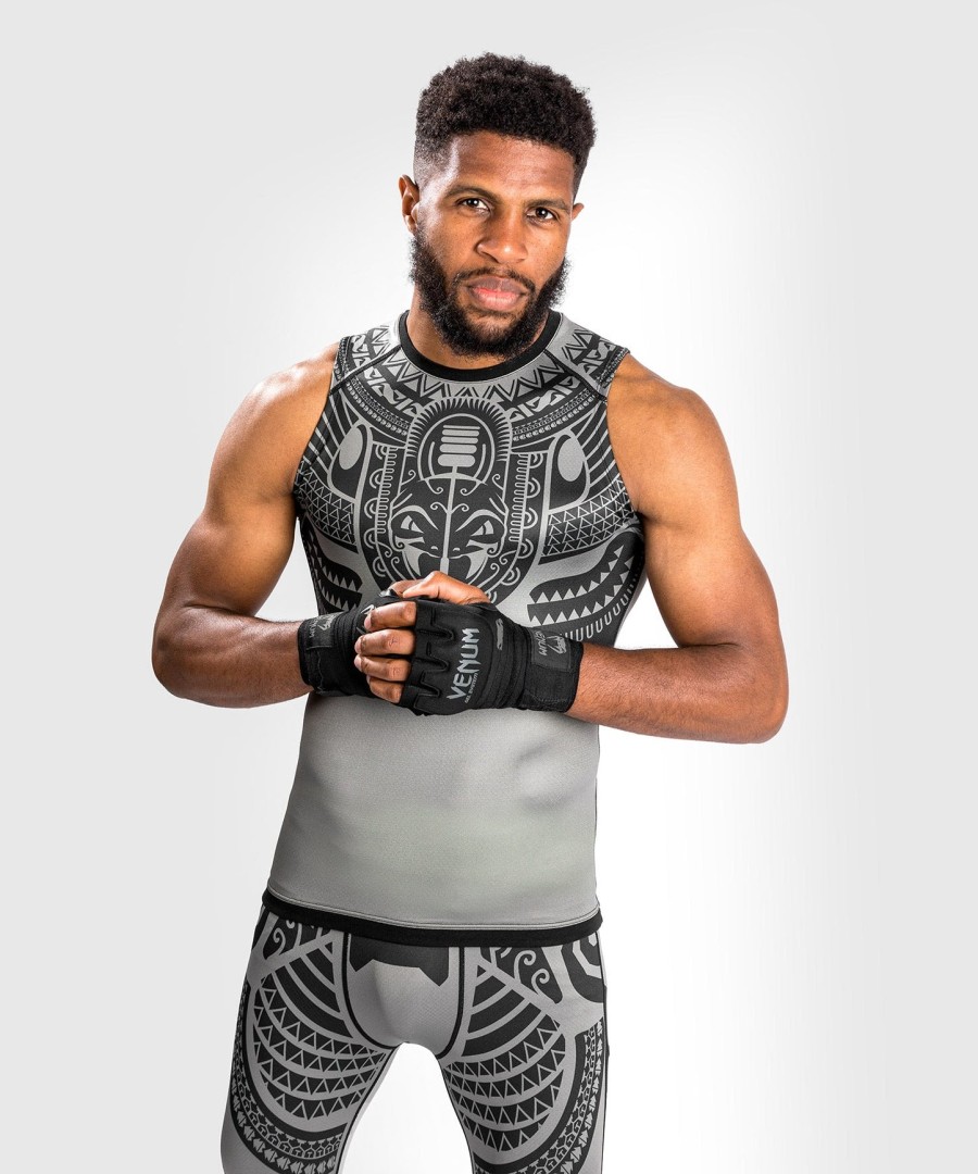 venum nakahi rashguard - sleeveless - grey