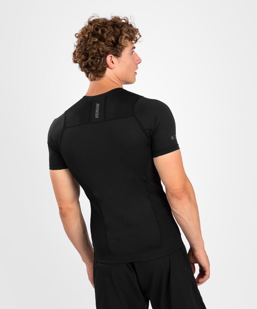 venum g-fit air rashguard shortsleeve - black