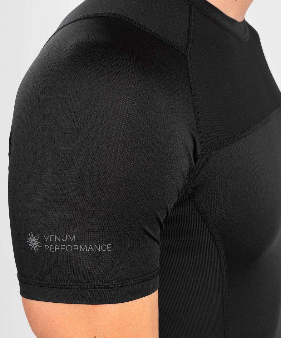 venum g-fit air rashguard shortsleeve - black
