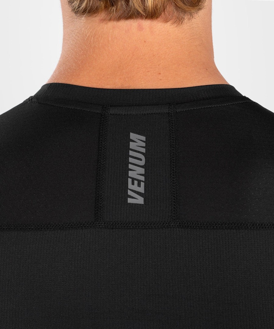 venum g-fit air rashguard shortsleeve - black