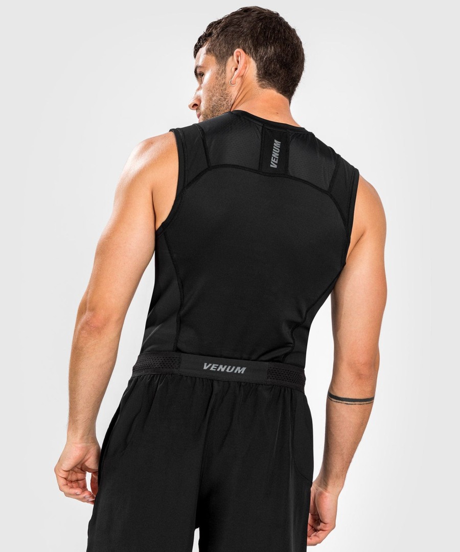 venum g-fit air rashguard sleeveless - black
