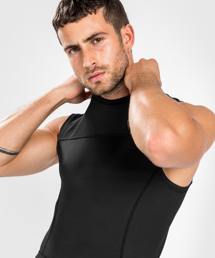 venum g-fit air rashguard sleeveless - black