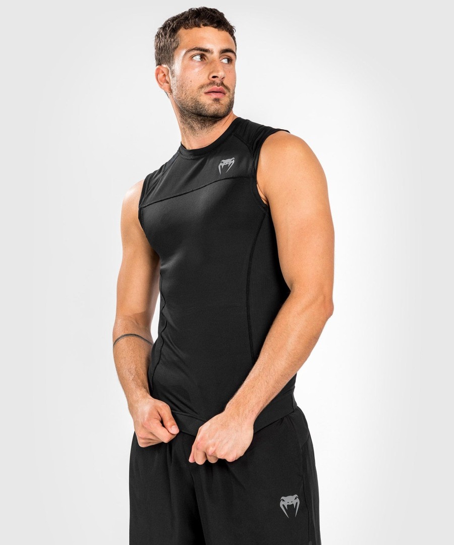 venum g-fit air rashguard sleeveless - black