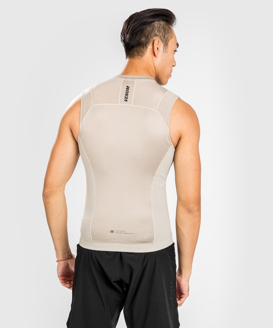 venum g-fit air rashguard sleeveless - sand