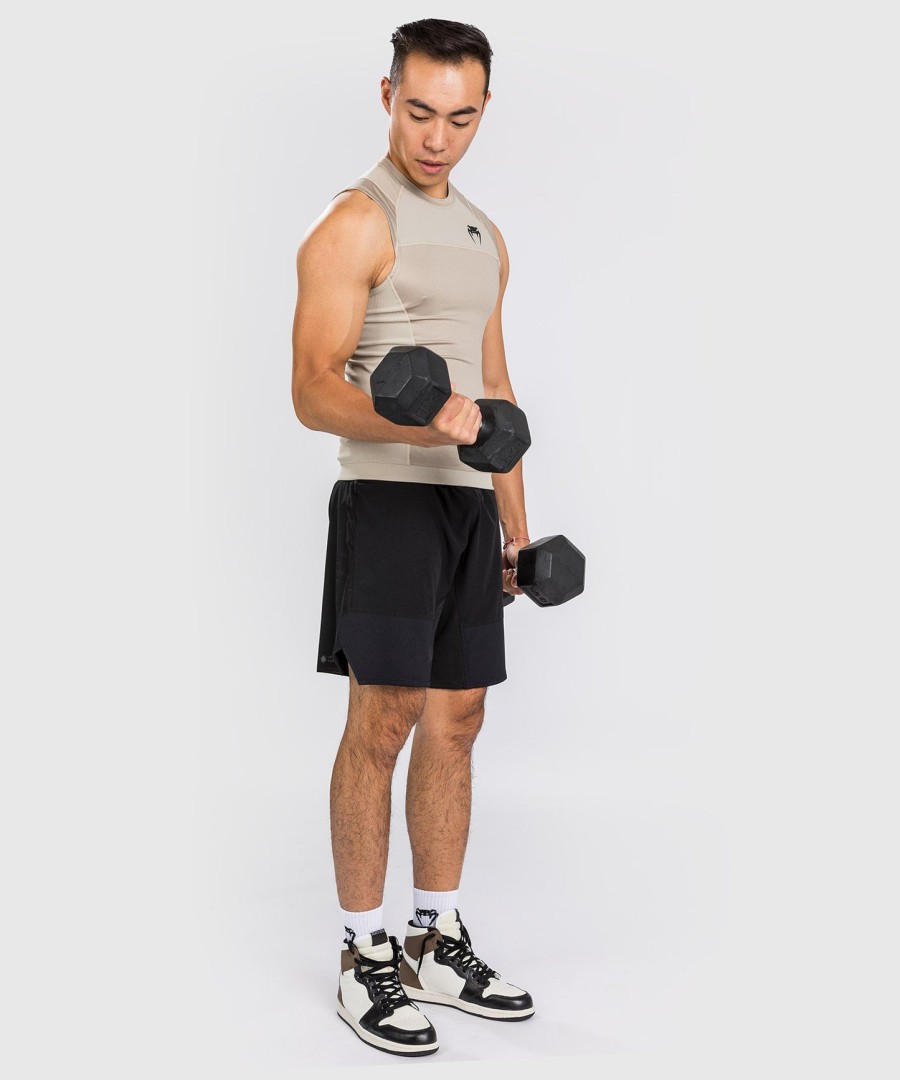venum g-fit air rashguard sleeveless - sand