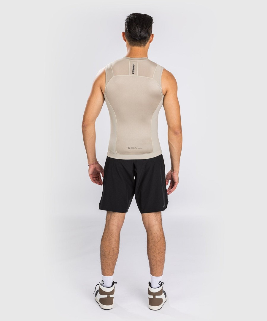 venum g-fit air rashguard sleeveless - sand