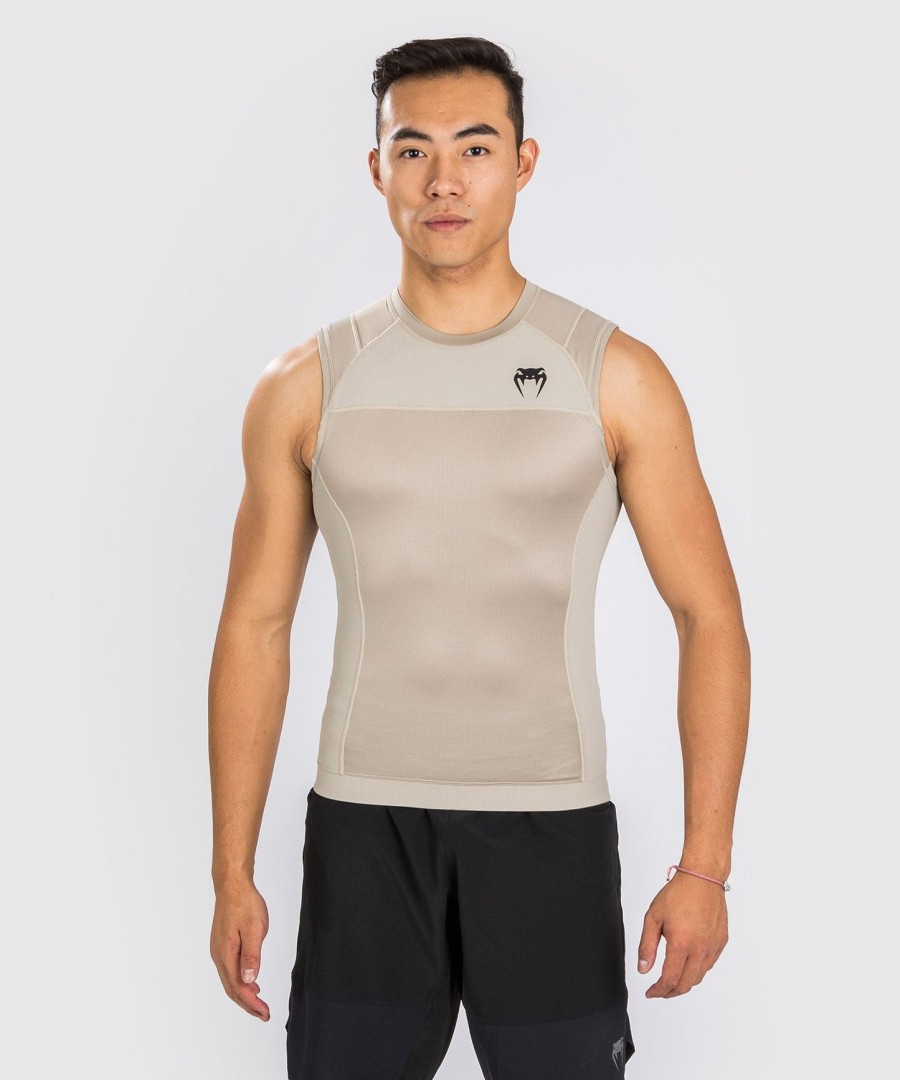 venum g-fit air rashguard sleeveless - sand