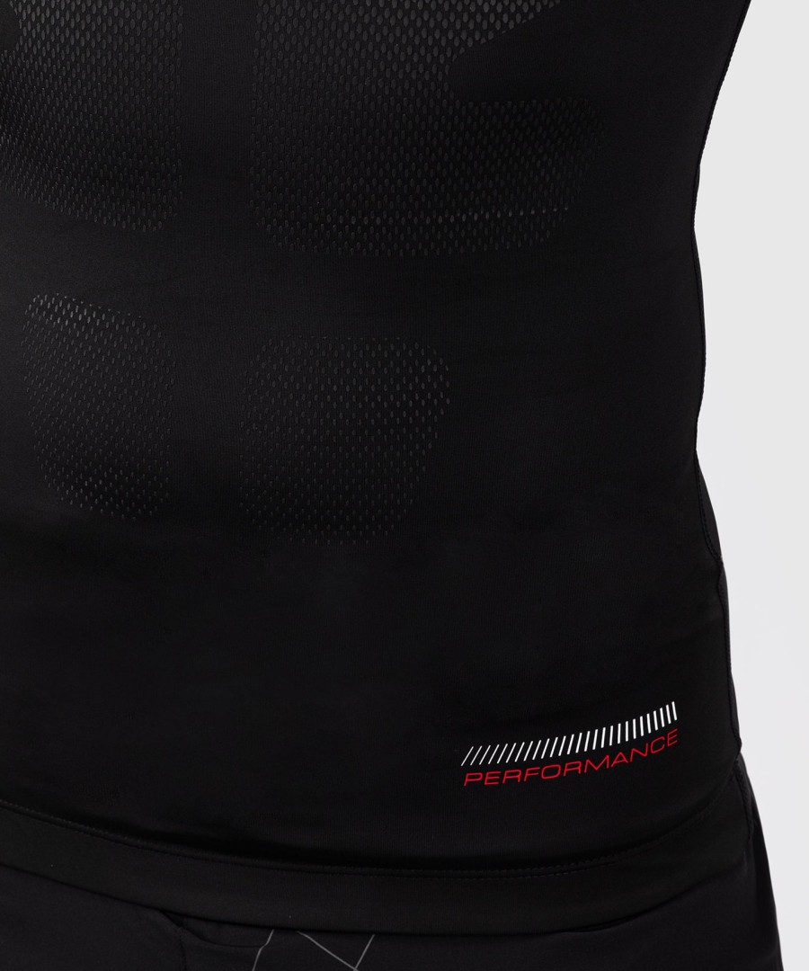 venum tactical xt men long sleeve rashguard - blackfire red