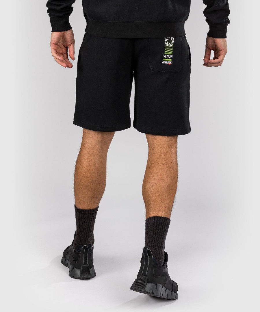 venum x bud racing men cotton shorts - blackwhitelime green