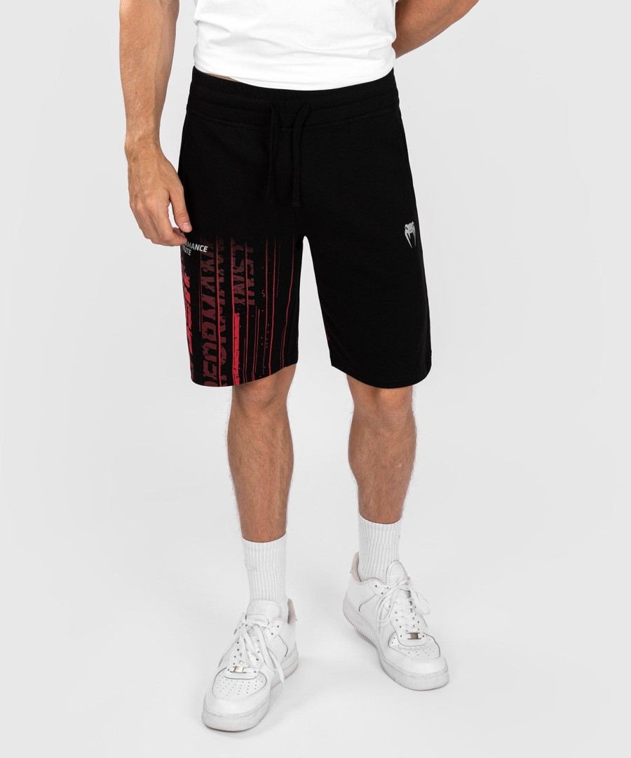 ufc venum performance institute 2.0 men cotton short - blackred