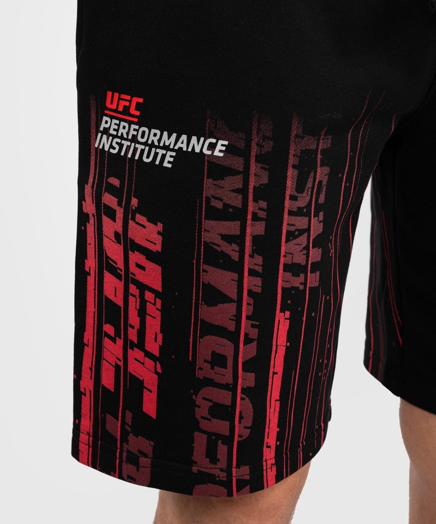 ufc venum performance institute 2.0 men cotton short - blackred