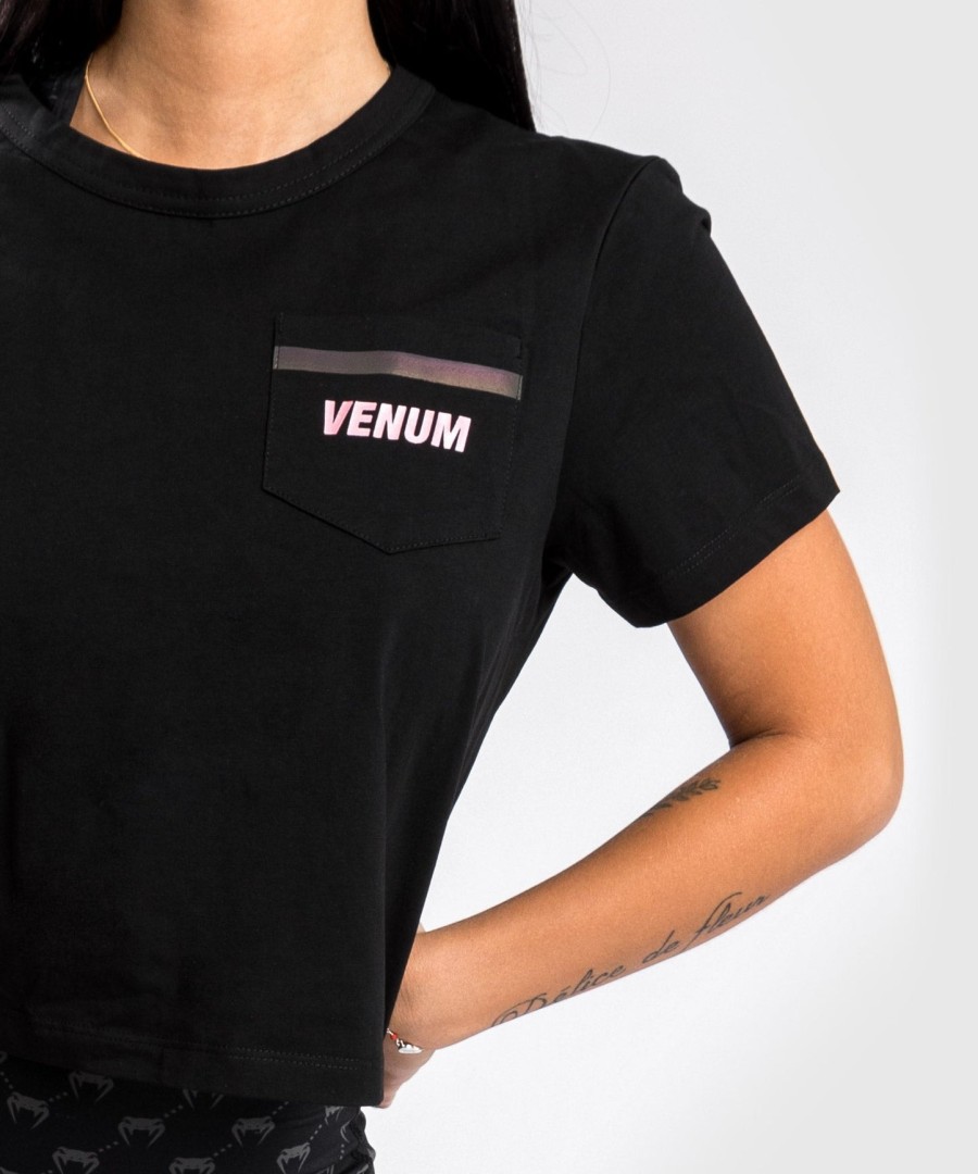 venum pink pocket t-shirt - for women - blackpink gold