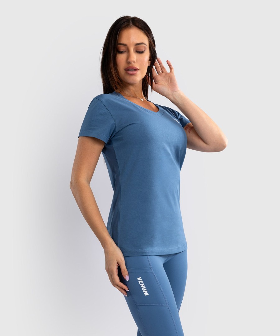 venum essential women t-shirt - storm blue