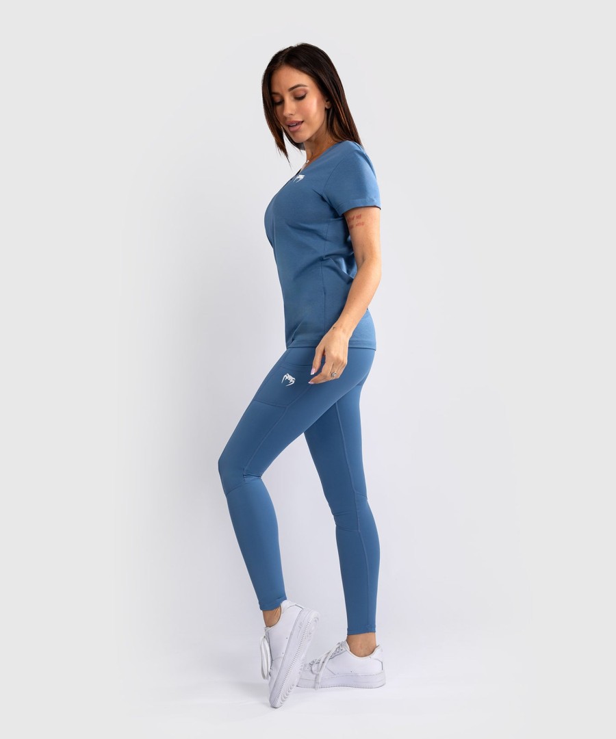 venum essential women t-shirt - storm blue