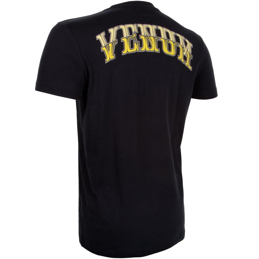 venum shadow t-shirt - blackyellow