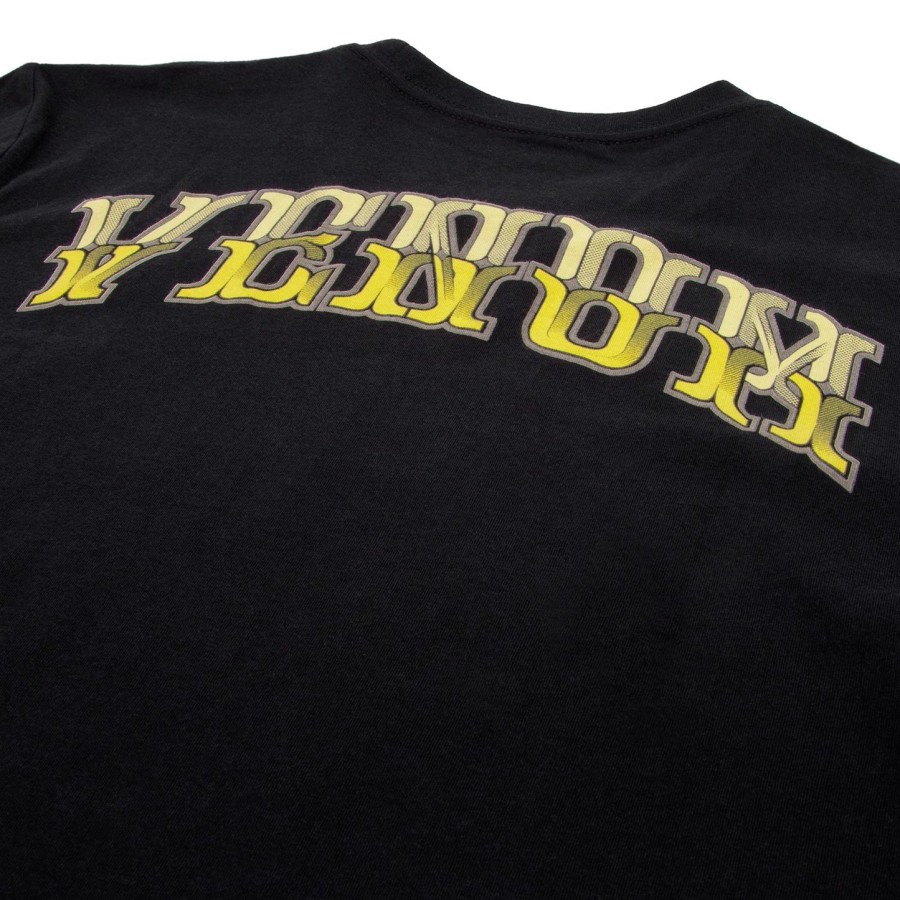 venum shadow t-shirt - blackyellow