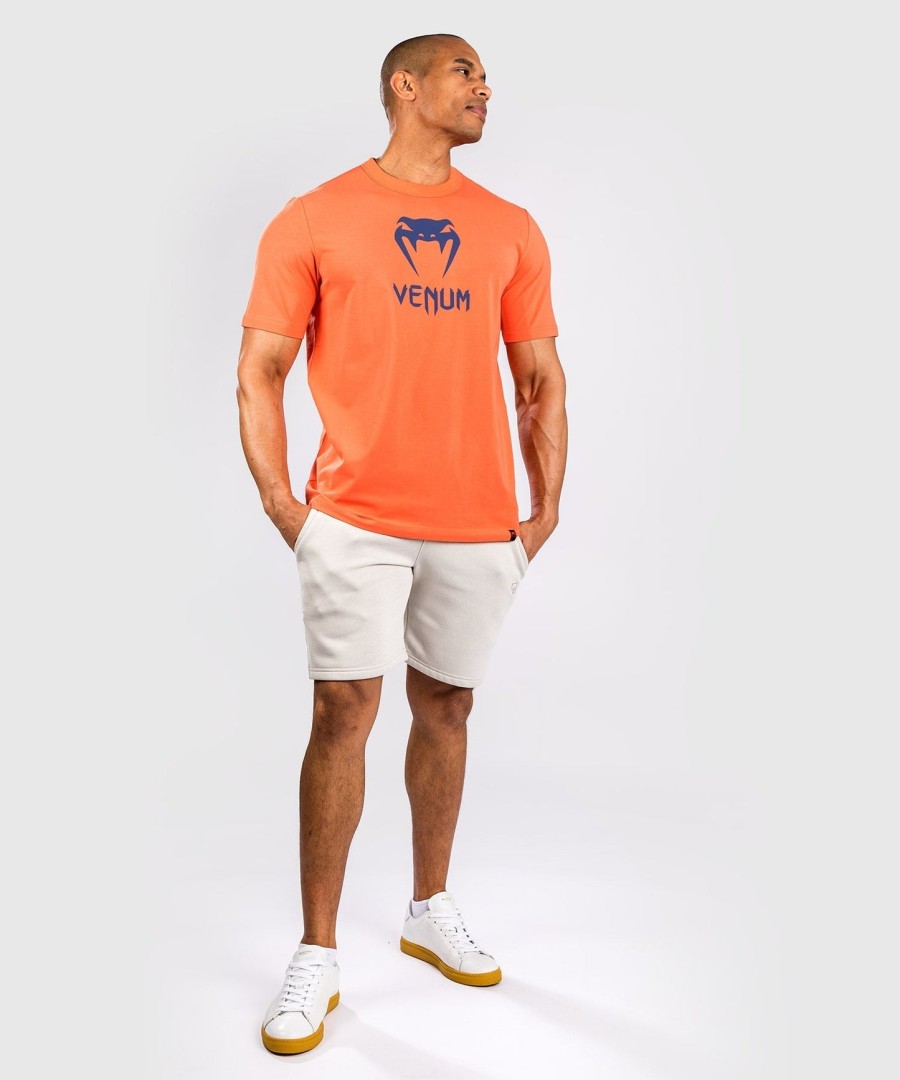 venum classic t-shirt - orangenavy blue