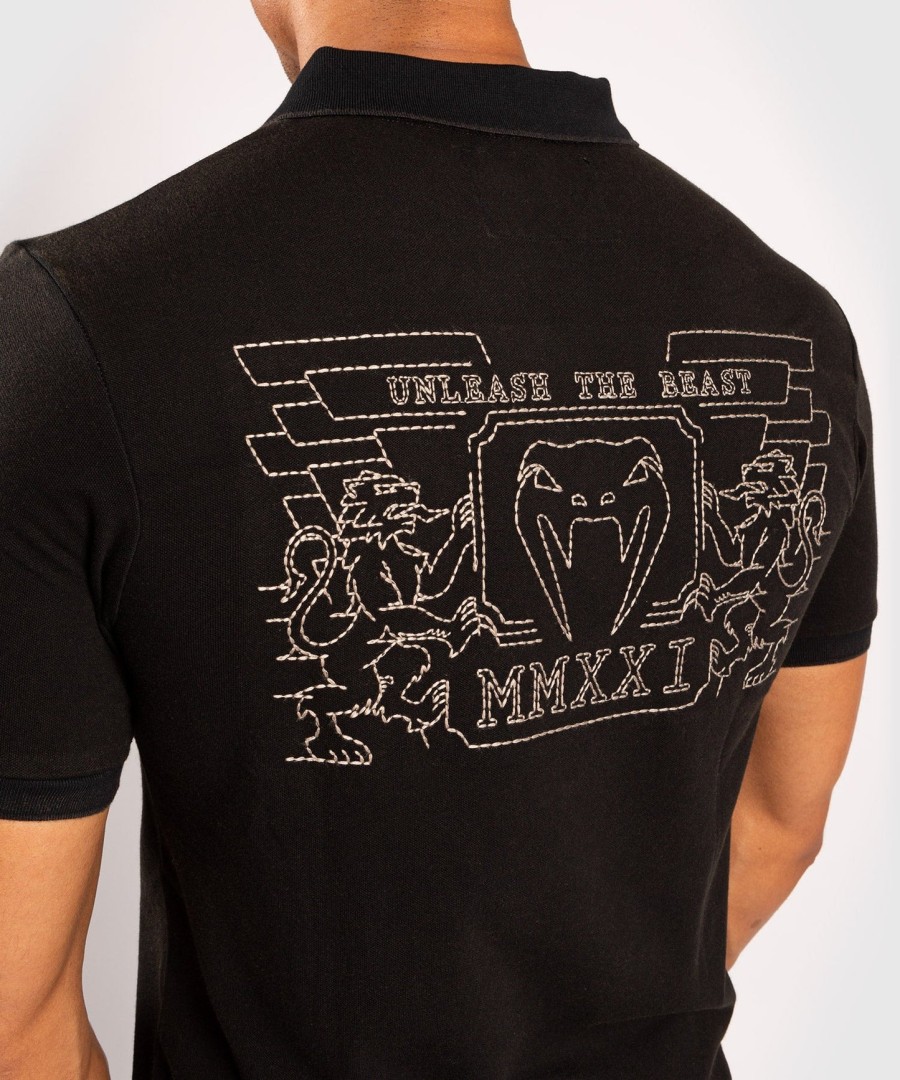 venum lions21 polo - blacksand